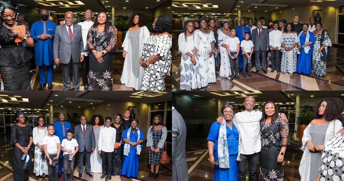 Akufo-Addo Meets Charlotte Osei For the 1st Time After Sacking Her; Photos Stir Reactions