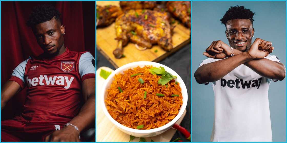 Mohammed Kudus reveals his favourite meal is jollof Mohammed Kudus reveals his favourite meal is jollof