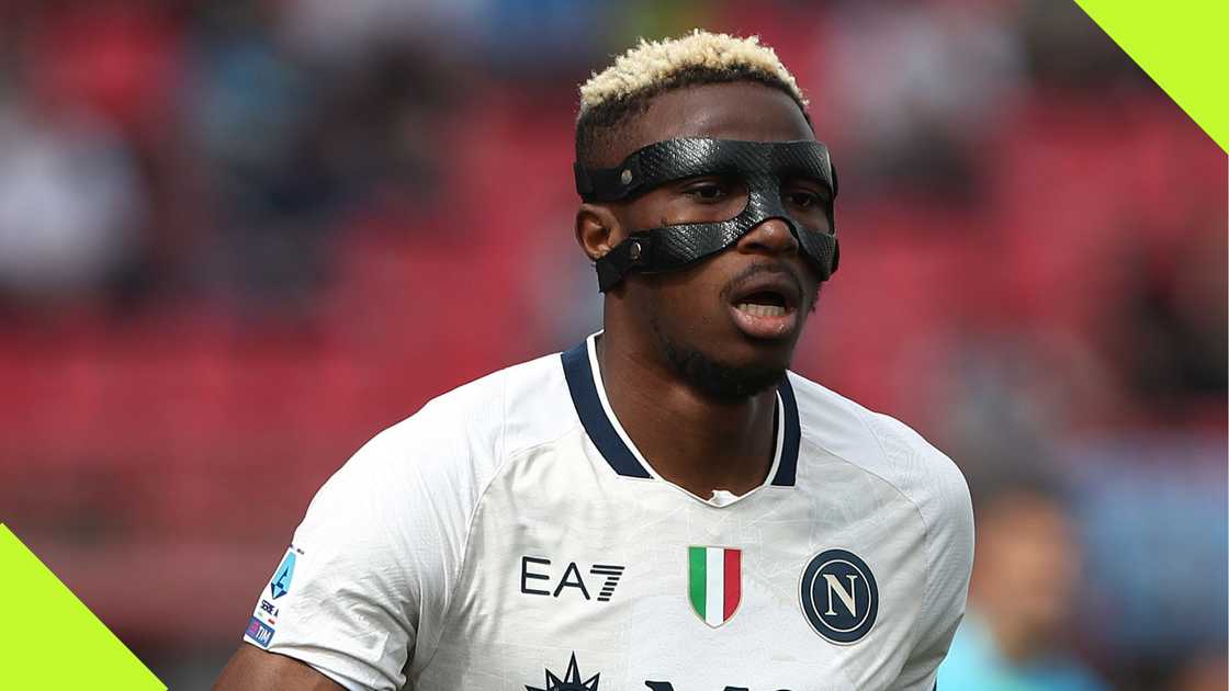 Victor Osimhen, Napoli, AC Monza, U-Power Stadium, Serie A.