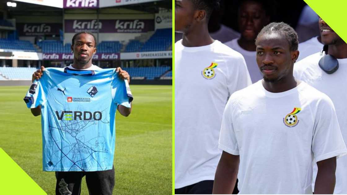 Abdul Hakim Sulemana at Danish club Randers. Abdul Hakim Sulemana at Danish club Randers.
