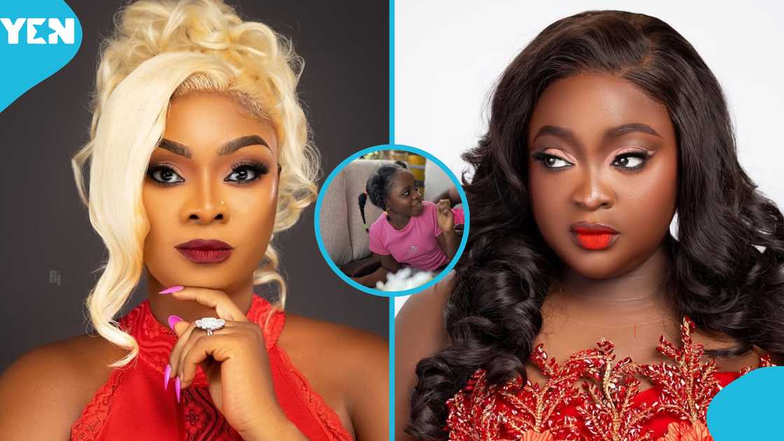 Beverly Afaglo, Roselyn Ngissah, Kora Baah, Beverly Afaglo's 2nd Daughter, Praye Honeho, Choirmaster Beverly Afaglo, Roselyn Ngissah, Kora Baah, Beverly Afaglo's 2nd Daughter, Praye Honeho, Choirmaster