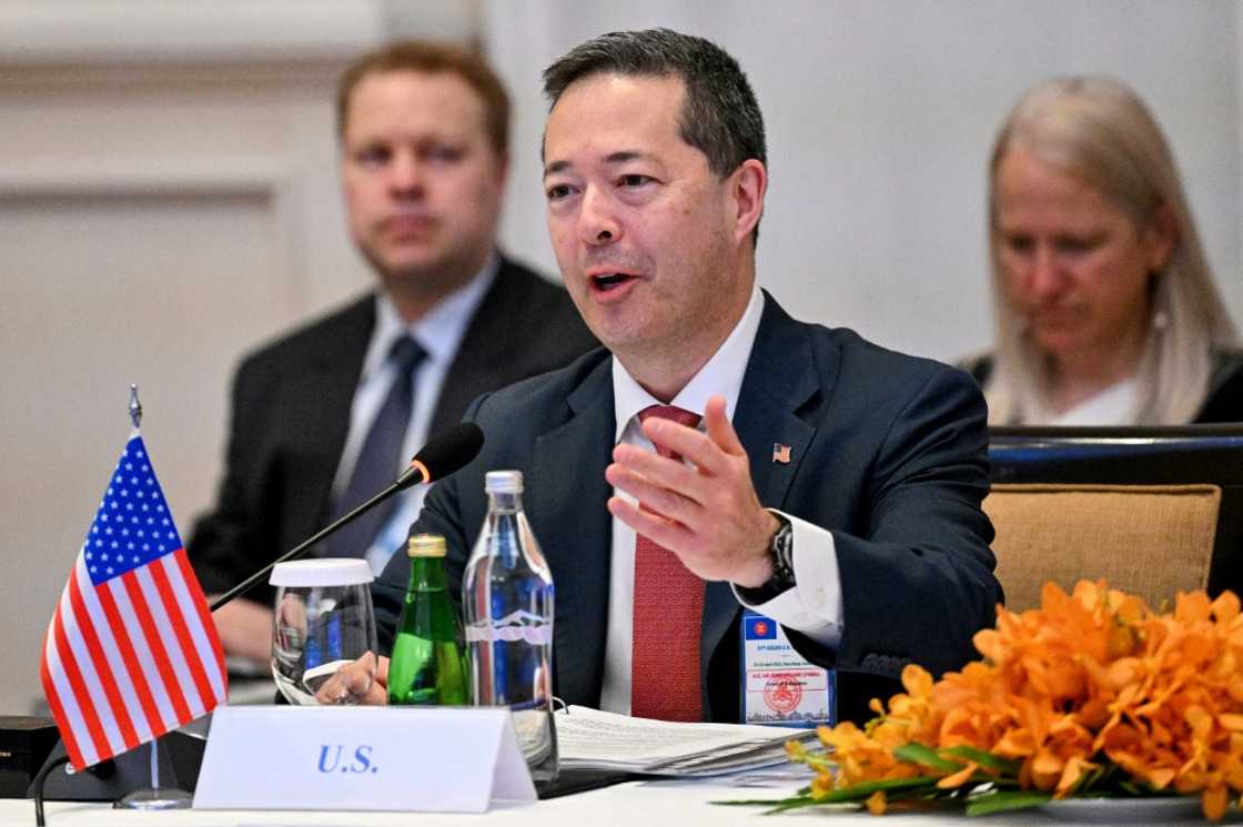 Sean O'Neill is representing Washington at the 37th ASEAN-US Dialogue, being held in Siem Reap Sean O'Neill is representing Washington at the 37th ASEAN-US Dialogue, being held in Siem Reap