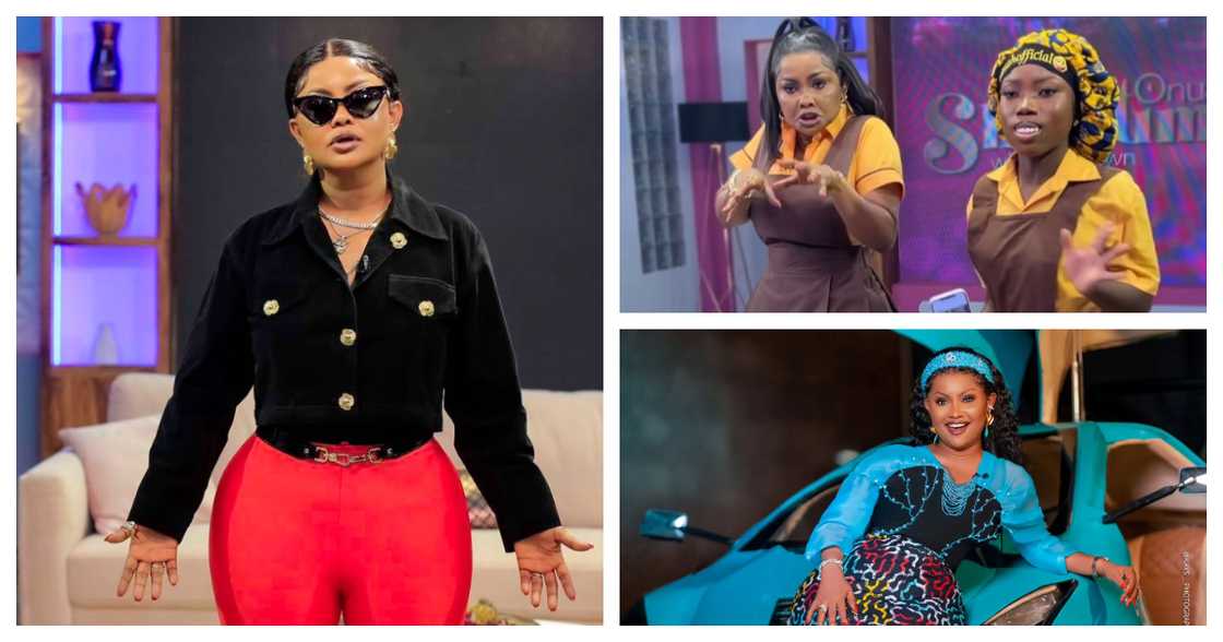 Nana Ama McBrwon says she feeds bloggers with her videos Nana Ama McBrwon says she feeds bloggers with her videos