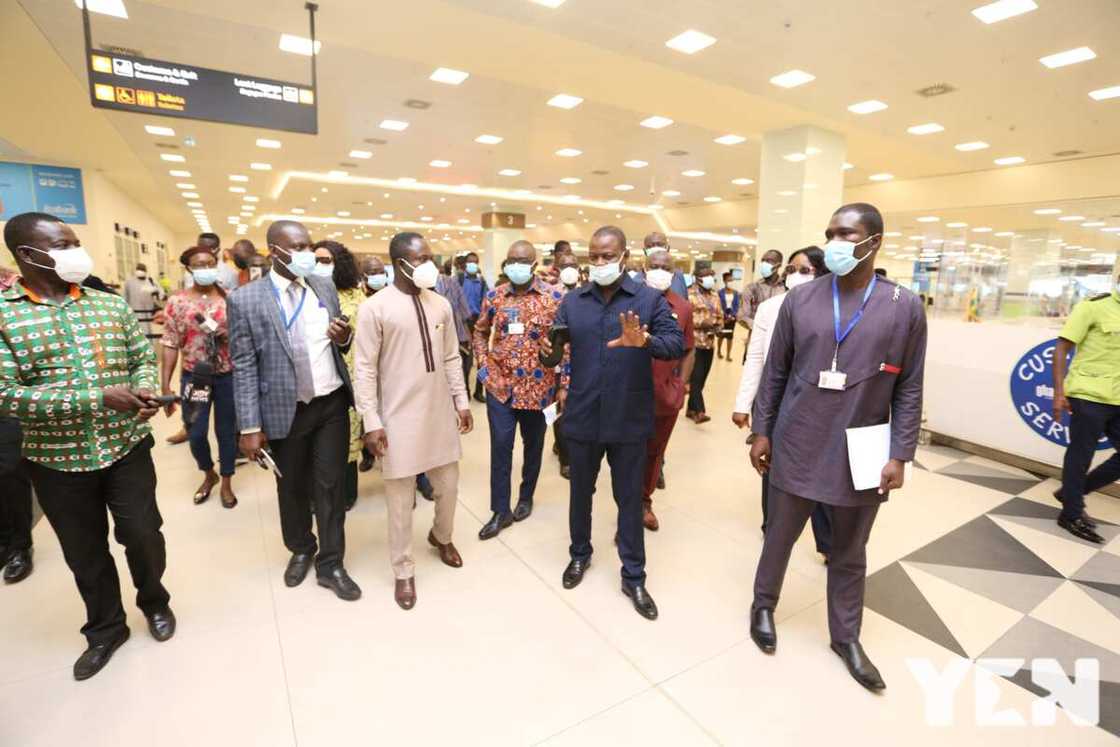 KIA COVID-19 testing: Ranking member of Parliamentary Health Committee impressed with processes KIA COVID-19 testing: Ranking member of Parliamentary Health Committee impressed with processes