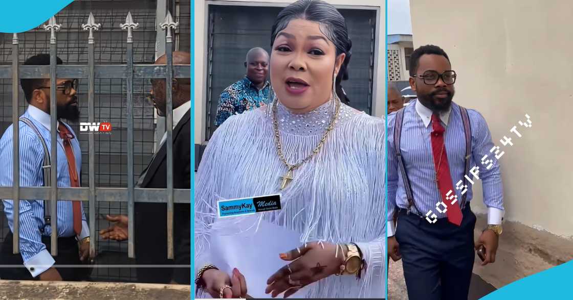 Agradaa's husband, Angel Asiamah, Agradaa's husband in court, Agradaa in Nsawam Female Prison, Agradaa and Empress Gifty's case