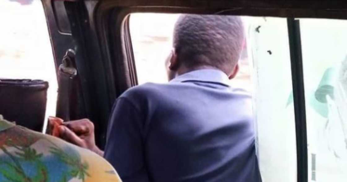 Man in trotro