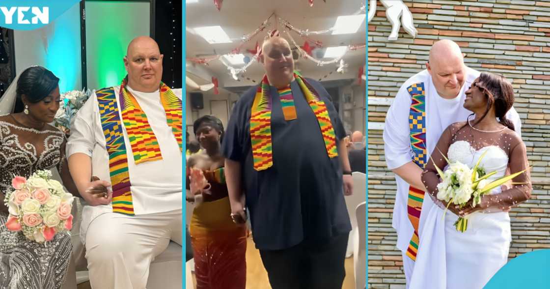 Ghanaian Weddings In UK, Linda Darkwa Otchere Wedding, Craig Dawson Wedding, Biracial Weddings In UK, Kente Wedding Gowns, Ghana Weddings