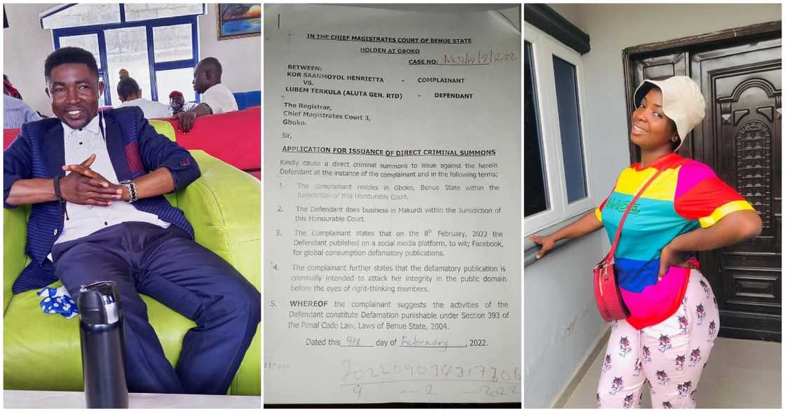 Reactions as lady sues man for dragging her on social media after she collected N1500 and failed to show up Reactions as lady sues man for dragging her on social media after she collected N1500 and failed to show up