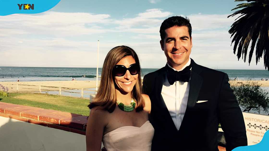 Noelle Watters (L) and Jesse Watters (R)