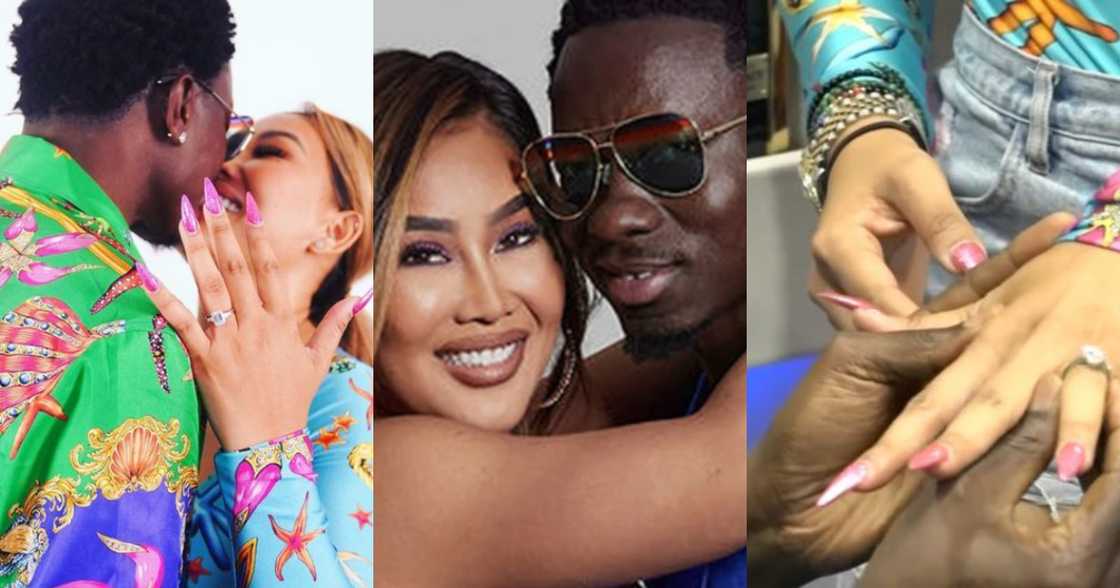 Ghanaian comedian Michael Blankson proposes to girlfriend on live radio; video pops up Ghanaian comedian Michael Blankson proposes to girlfriend on live radio; video pops up