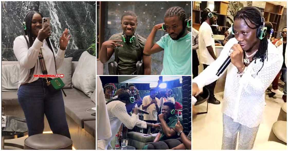 Stonebwoy's private listening party for his 5th Dimension album Stonebwoy's private listening party for his 5th Dimension album