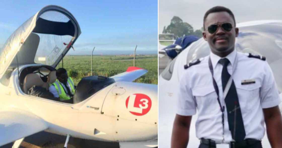 Young Ghanaian man needs Ghc400k to complete flight training school Young Ghanaian man needs Ghc400k to complete flight training school