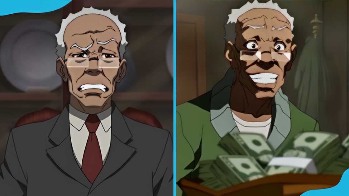Robert Freeman from The Boondocks. Robert Freeman from The Boondocks.