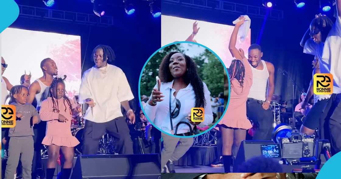 Stonebwoy and his family Stonebwoy and his family