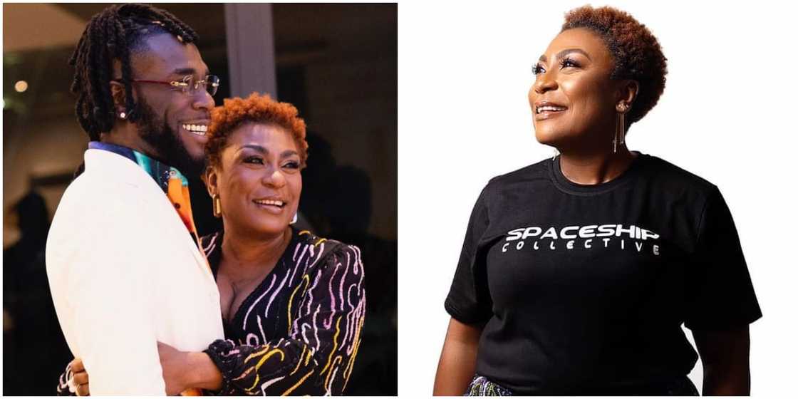 Burna Boy's mother Burna Boy's mother