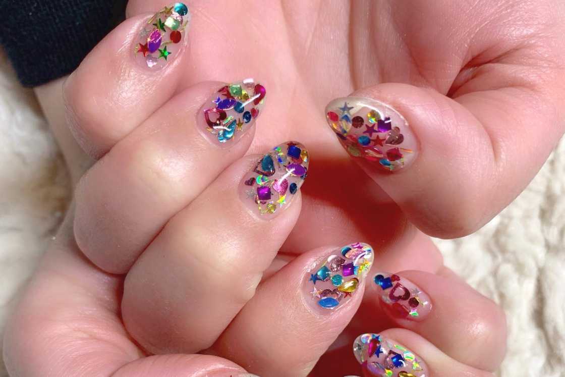 unique classy short nail designs