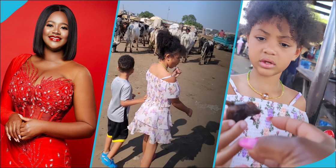 Kafui Danku and her Canadian kids in Ghana Kafui Danku and her Canadian kids in Ghana