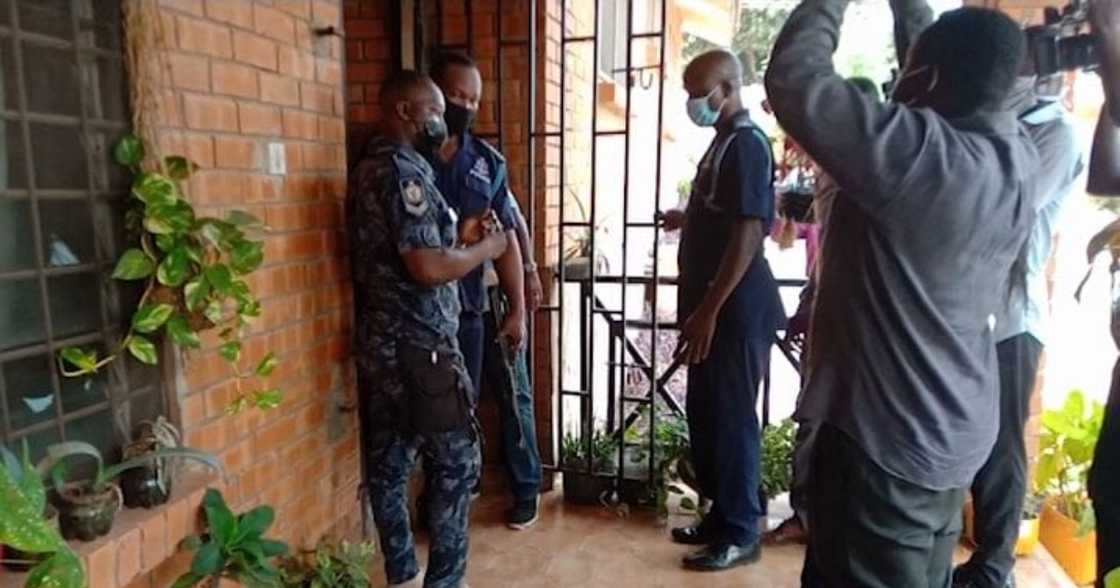 Gay office in Kwabenya have been closed down by Police officers