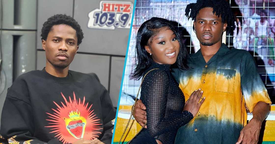 Kwesi Arthur and Efia Odo in photos