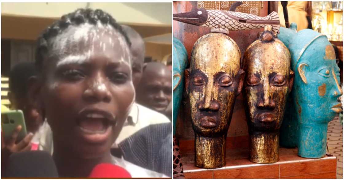 22-year-old Grace escapes ritual murder. 22-year-old Grace escapes ritual murder.