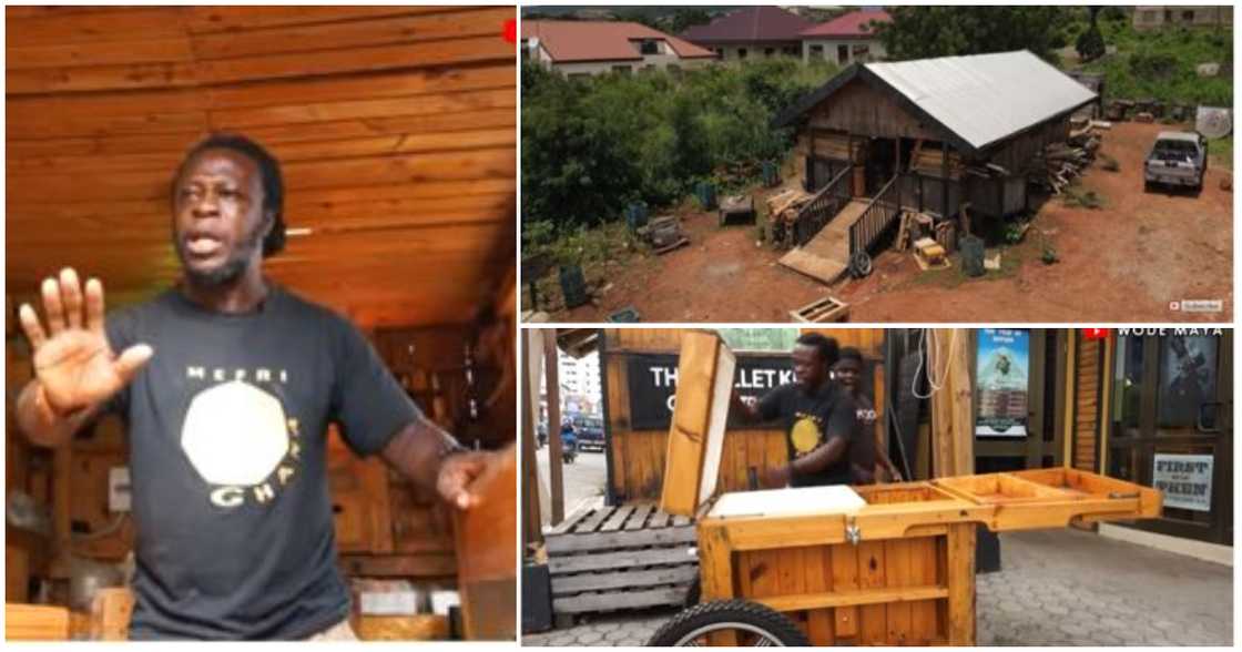 Man relocates to Ghana from New Zealand to build houses with waste wood Man relocates to Ghana from New Zealand to build houses with waste wood