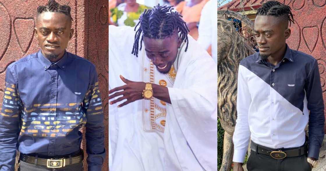 Kumawood Actor Lil Win Holds Private Wedding with American-Based Baby Mama; Video Drops