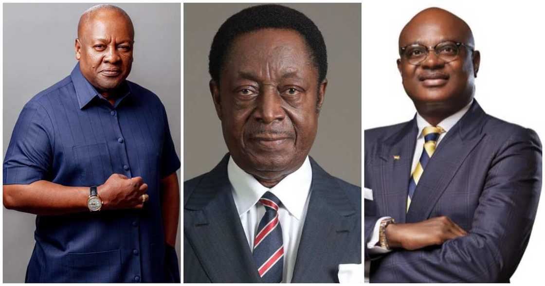Mahama is tipped to beat Kwabena Duffuor and Kojo Bonsu in the presidential primaries. Mahama is tipped to beat Kwabena Duffuor and Kojo Bonsu in the presidential primaries.