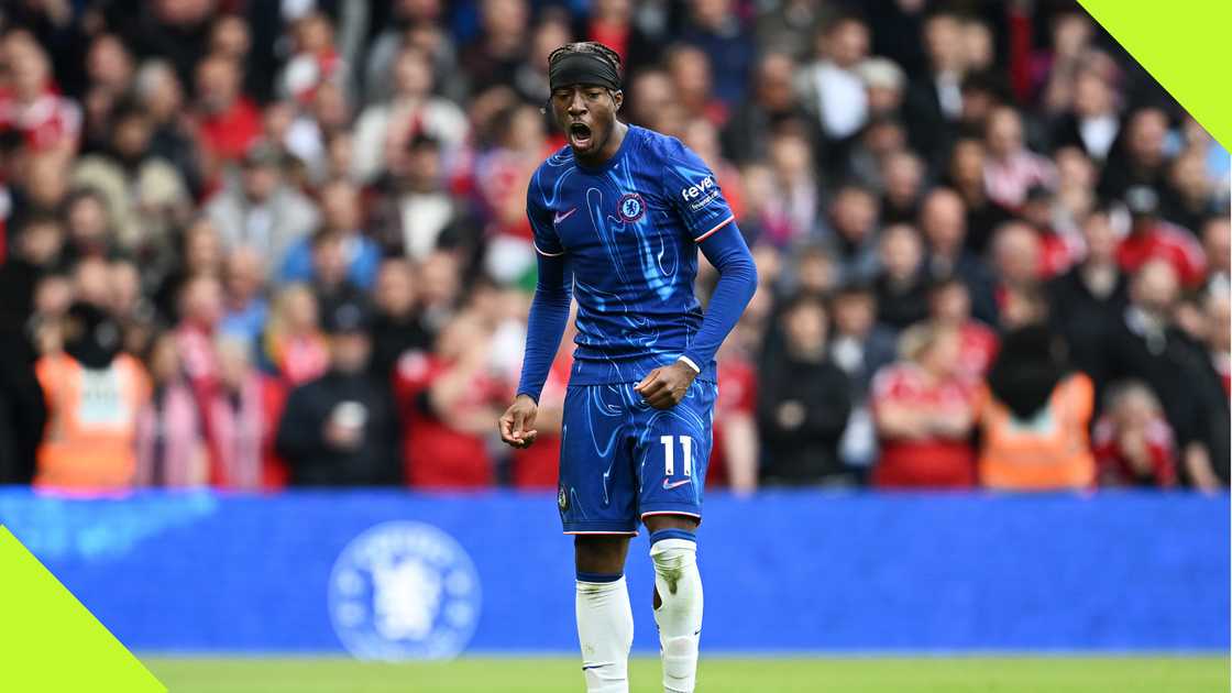 Noni Madueke has played all but one Premier League game for Chelsea this season