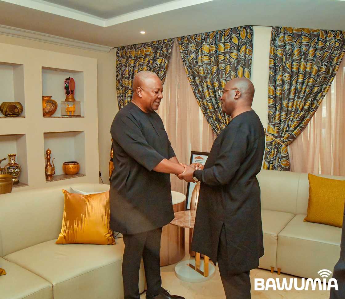 John Mahama, Dr Bawumia, Bawumia visits Mahama