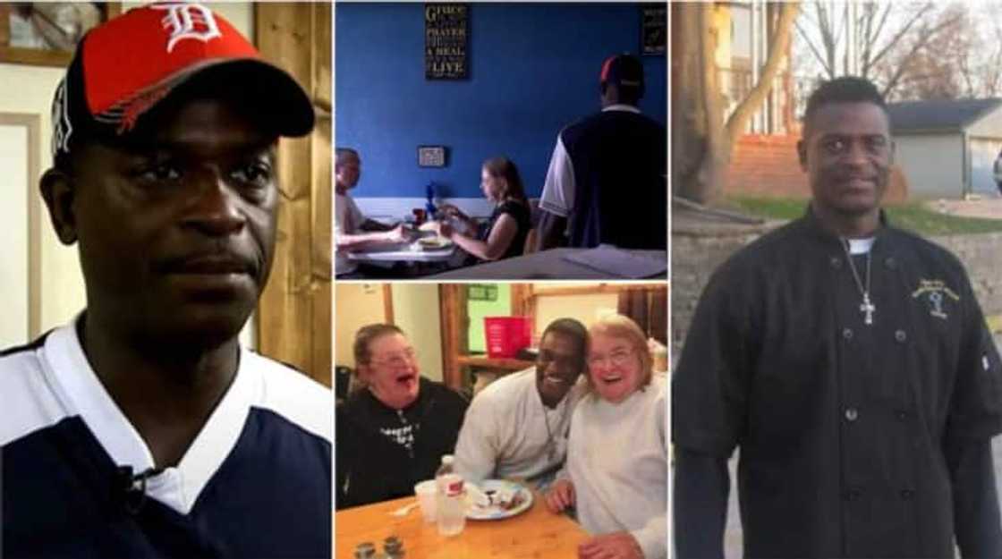 Sometimes, he transports the homeless to his resutrant. Sometimes, he transports the homeless to his resutrant.