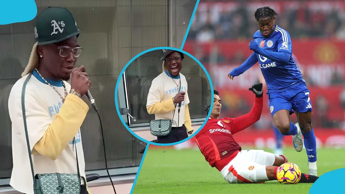 Abdul Fatawu Issahaku, London, Leicester City, Sarkodie.