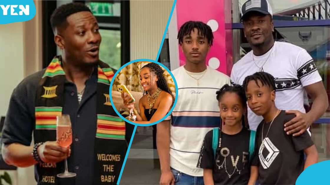 Asamoah Gyan, Asamoah Gyan's daughter