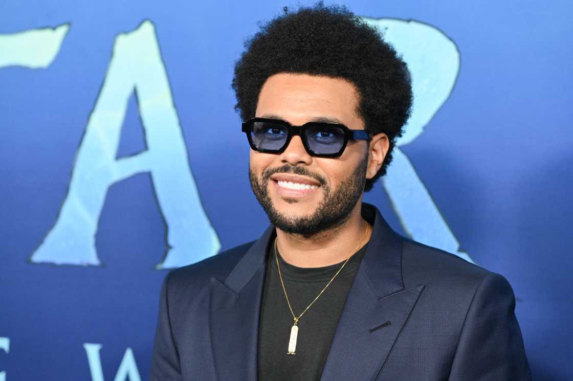 Canadian singer The Weeknd at the premiere of "Avatar: The Way of Water" Canadian singer The Weeknd at the premiere of "Avatar: The Way of Water"