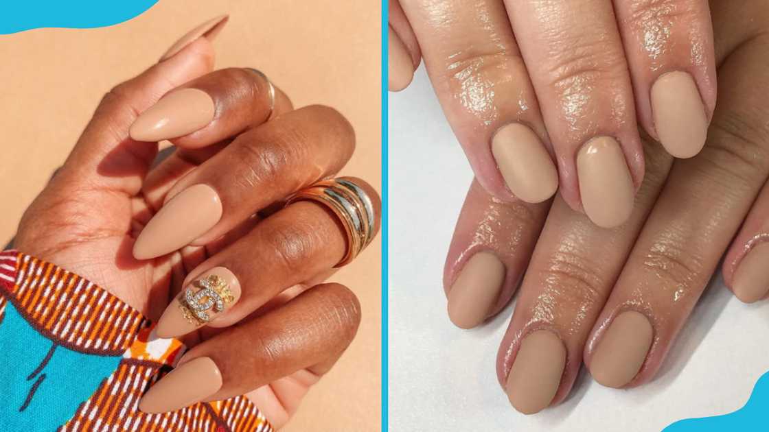 Tan manicures Tan manicures