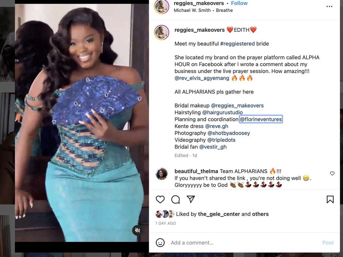 Alpha Hour: Ghanaian Makeup Artist Shares Testimony After Booking December Bride Through Online Prayer Session