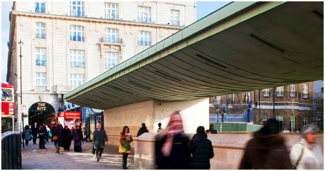 The Green Park Station that Elsie Owusu helped to design