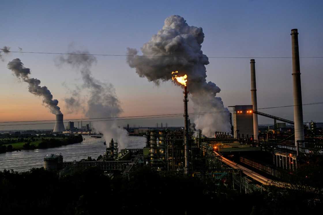 ThyssenKrupp's plant in Duisburg, western Germany, where the company plans to reduce output and cut jobs