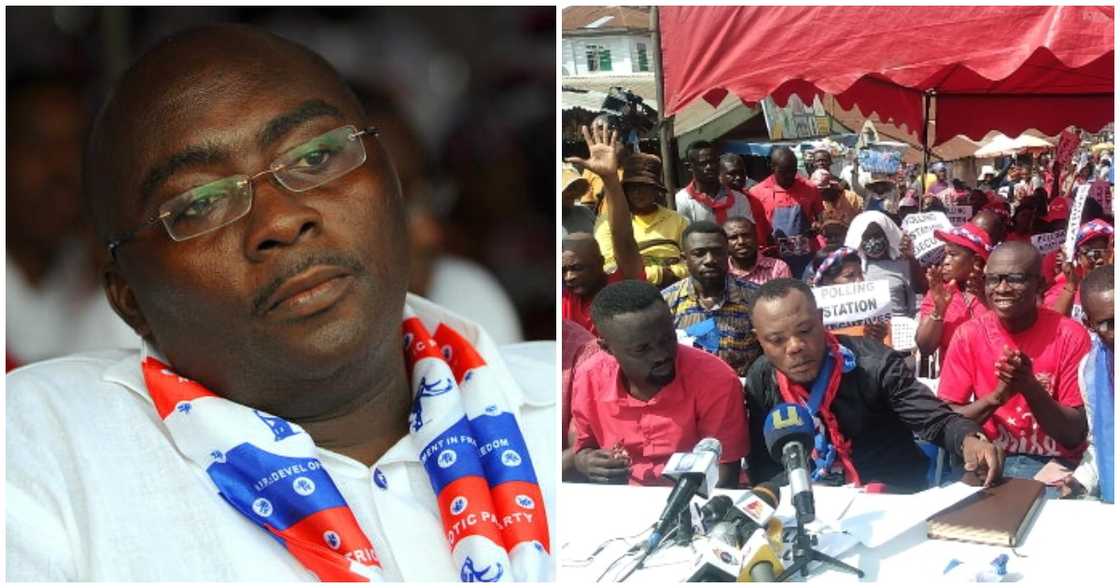 NPP delegates say they don't want Bawumia forced on them. NPP delegates say they don't want Bawumia forced on them.