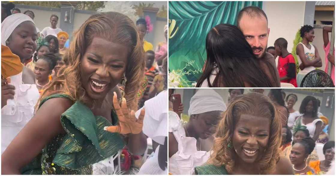Ghanaian Bride And Glam Team Receive Heavy Backlass Over Frontal Hair Fixing And Wrong Makeup Foundation Ghanaian Bride And Glam Team Receive Heavy Backlass Over Frontal Hair Fixing And Wrong Makeup Foundation