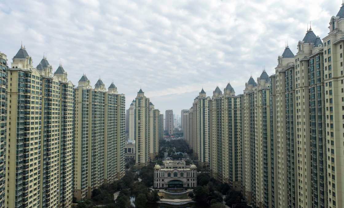 The crisis in the property sector was exacerbated by the near bankruptcy of former industry leader Evergrande The crisis in the property sector was exacerbated by the near bankruptcy of former industry leader Evergrande