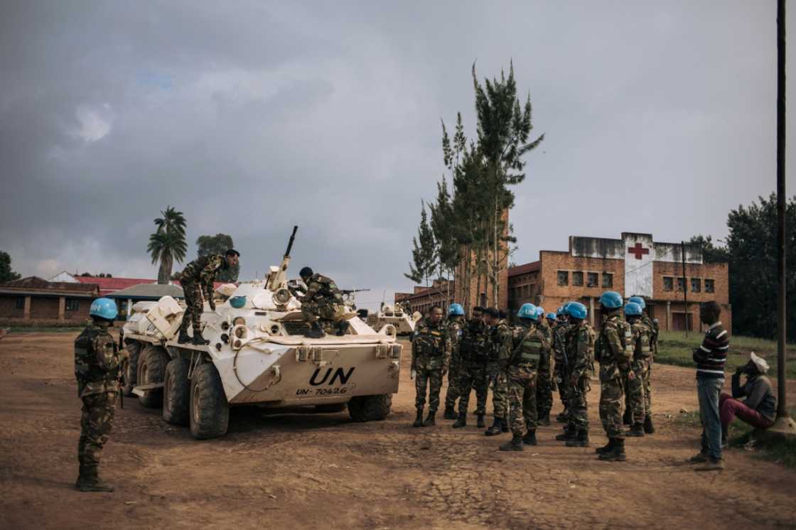 MONUSCO troops in northeastern DRC last December