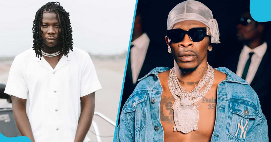 Stonebwoy performs at UG and shades Shatta Wale on stage Stonebwoy performs at UG and shades Shatta Wale on stage