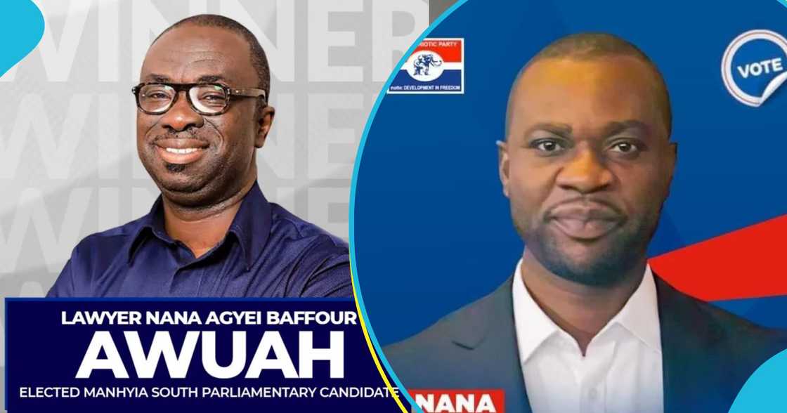 Lawyer Agyei Baffour Awuah has been elected Manhyia South's parliamentary candidate ahead of the elections in December 2024.