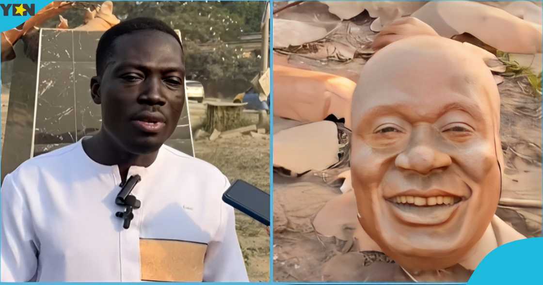 Statue, Akufo-Addo, Effia Nkwanta Roundabout, Sekondi-Takoradi, Akufo-Addo Statue Statue, Akufo-Addo, Effia Nkwanta Roundabout, Sekondi-Takoradi, Akufo-Addo Statue