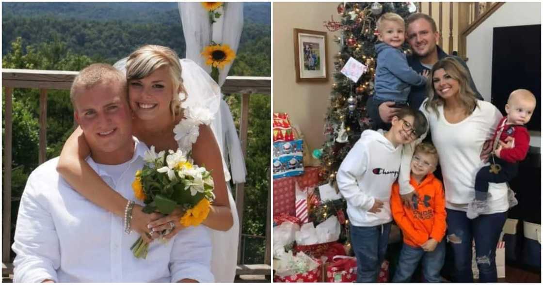 Man confessed loved during wedding. Man confessed loved during wedding.