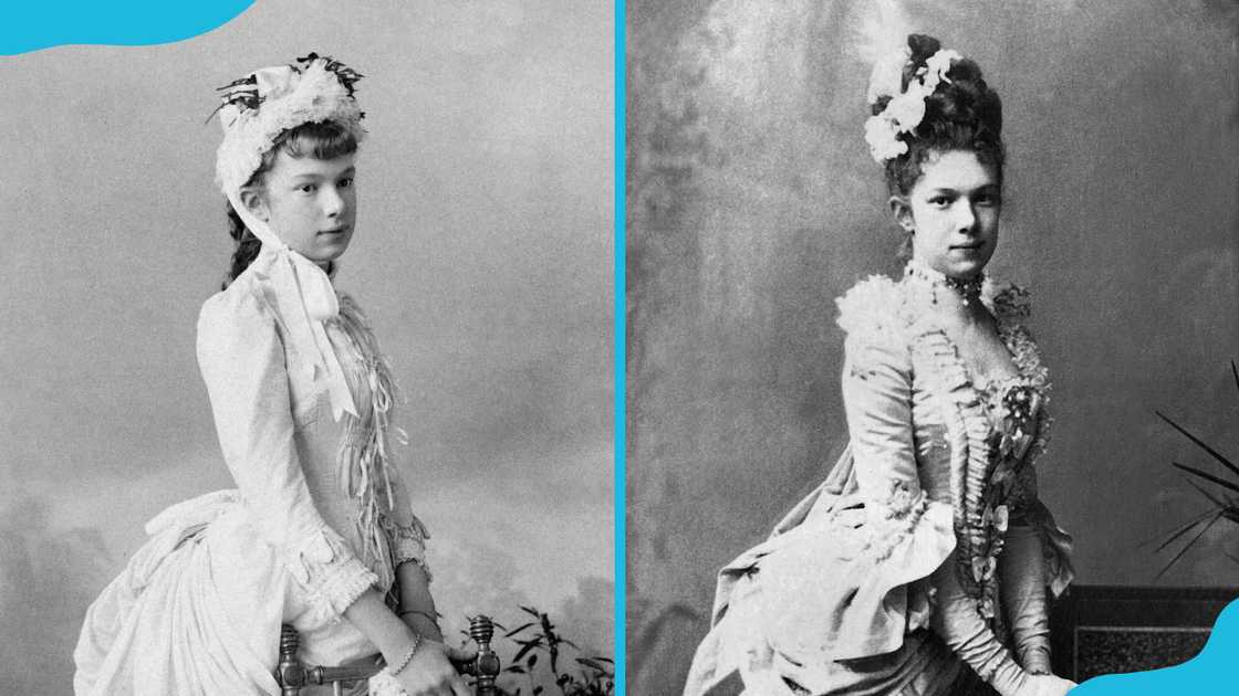 Archduchess Marie Valerie of Austria poses in unspecified photos. Archduchess Marie Valerie of Austria poses in unspecified photos.