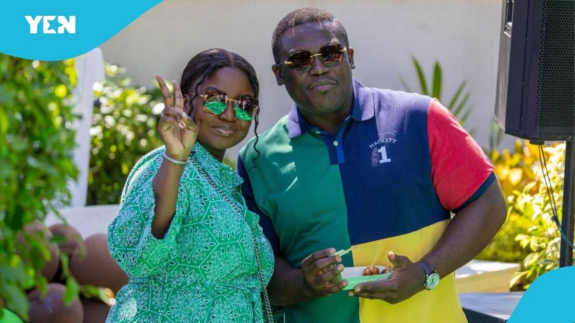 Sam George, Sam George's Wife, Vera George, Ghana Member of Parliament, Ningo-Prampram