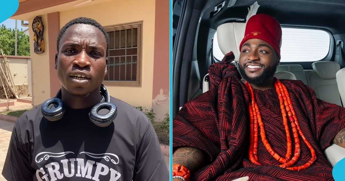 Ghanaian TikTok sentence, Ananzo, Nigerian singer, Afrobeat star, Davido. Ghanaian TikTok sentence, Ananzo, Nigerian singer, Afrobeat star, Davido.