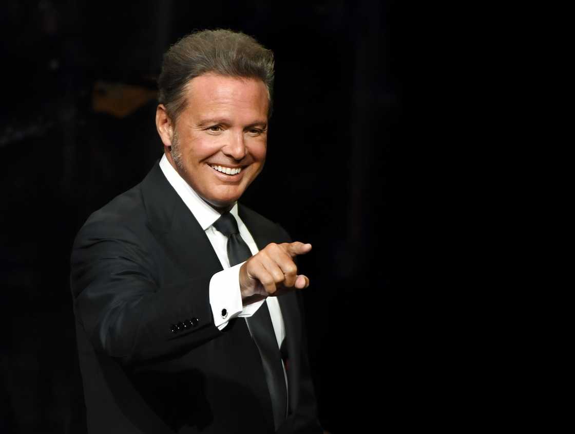 Luis Miguel performs on the first night of his four-date limited engagement at The Colosseum Luis Miguel performs on the first night of his four-date limited engagement at The Colosseum