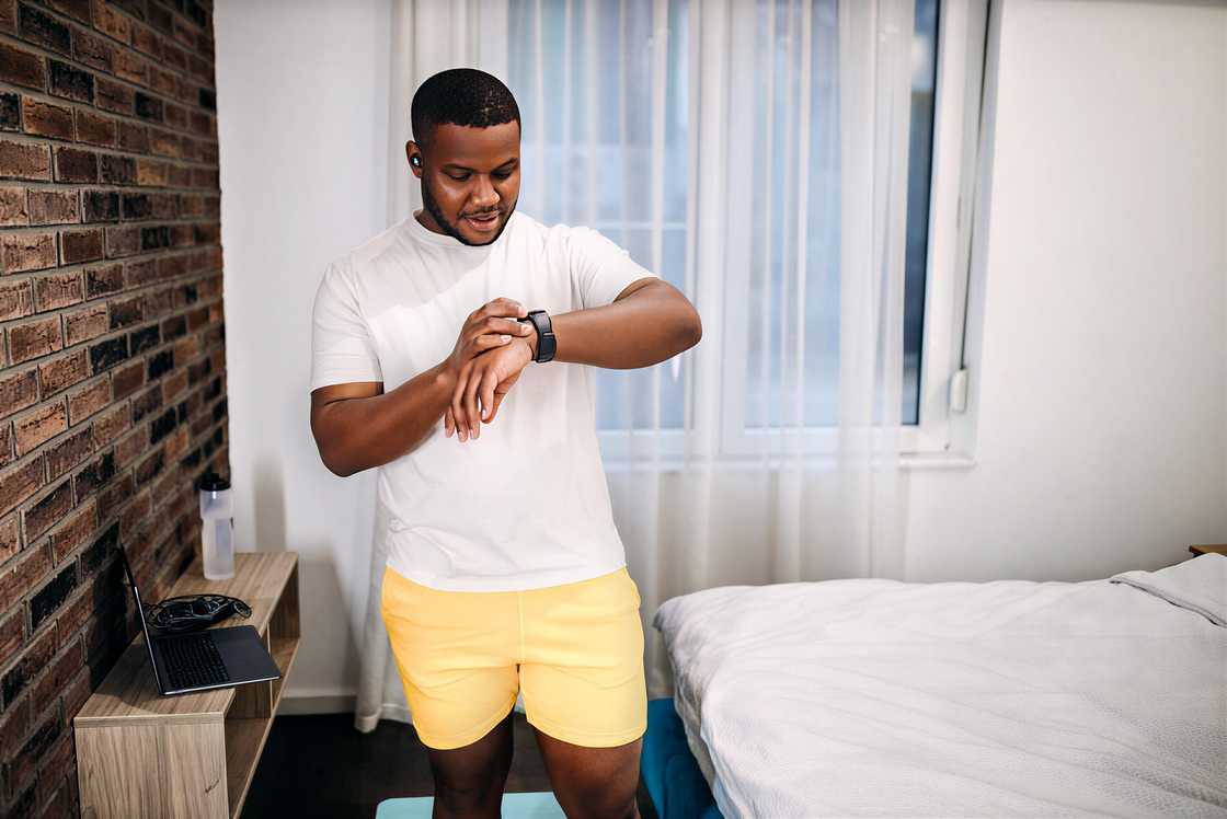 A young black man A young black man